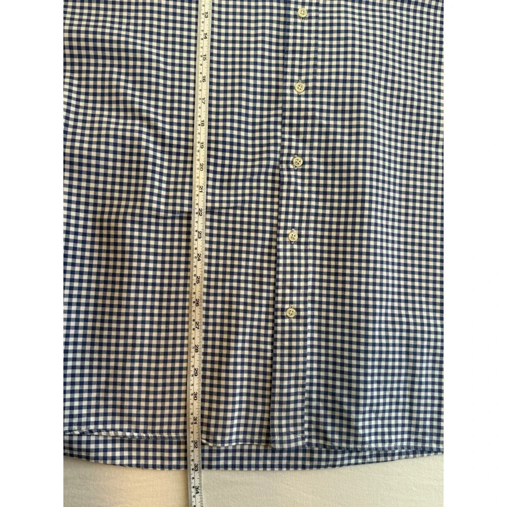 Polo Ralph Lauren Men's 4XB Blue Long Sleeve Button-Up 100% Cotton Flesh Pony